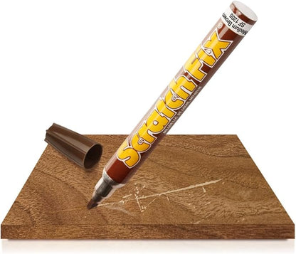 Miller SF1205 Wood Stain Scratch Fix Pen / Wood Repair Marker - Medium Brown Wood
