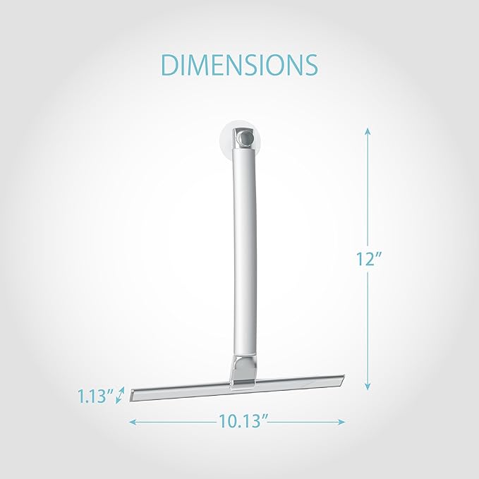 Better Living Products 17900 Extendable Squeegee for Showers Silver Chrome