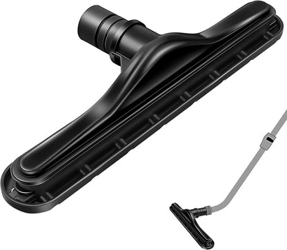 Replacement Floor Tool Compatible with ProTeam 101446 E-Z Glide Backpack Vacuum,Compatible with Hoover C2401, 14" Multi-Surface Brush for Commercial Cleaner(Nylon Brush,Black)