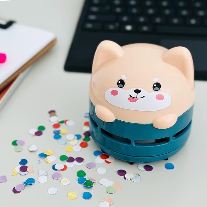 allydrew Mini Portable USB Desktop Vacuum, Doggy
