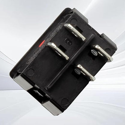 8 Amps 4 Pin On/Off Rocker Switch for Shop Vac Wet Dry Vacuum Cleaner, On Off Vacuum Switch for Shop Vac Replacement Switch