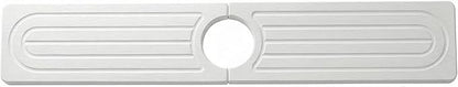 Faucet Mat for Kitchen Sink -Diatomite Stone Drying Mat for Kitchen Counter & Bathroom Sink,Quick-Dry Kitchen Sink Mat-Sink Protector & Splash Guard,Super Absorbent (White, 15.8"x4")