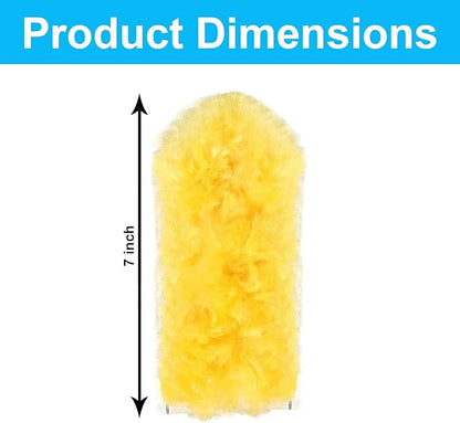 20 Pack Heavy Duty Duster Refills for Swiffer, Multi-Surface 360° Disposable Dusters Kit for Cleaning Dusting Electronics Furniture Blind Ceiling Fan (Handle is Not Included)