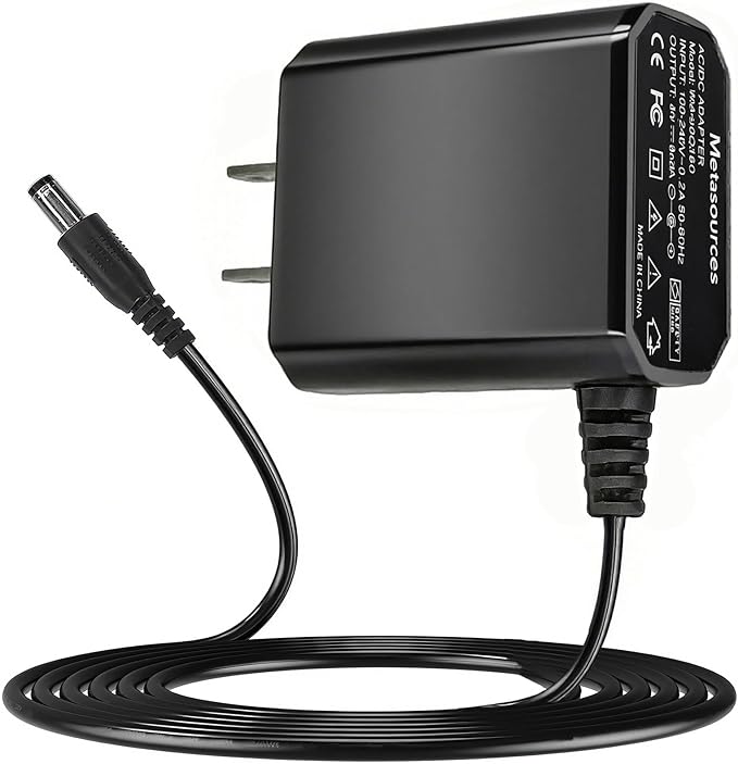 Barrel Tip 5.5V AC/DC Adapter Compatible with Homitt Model HM402A HM402 A Mini Cordless Power Scrubber Electric Spin Brush Shower Scrub & Clean DC 3.65V 18W 6V 1A Battery Charger