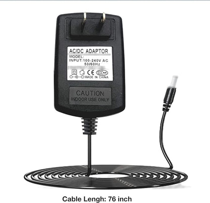 AC-DC Adapter for Charging Bymore Fabric Shaver Sweater Shaver and Popchose Lint Remover Fuzzs Pills Pilling Trimmer Replacement Power Supply Adapter Cord Cable
