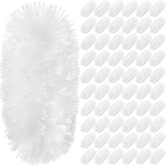 60 Count Electrostatic Duster Refills Compatible with Swiffer Duster, Multi-Surface Dusting Refills, Microfibre Feather Dusters for Cleaning, Unscented