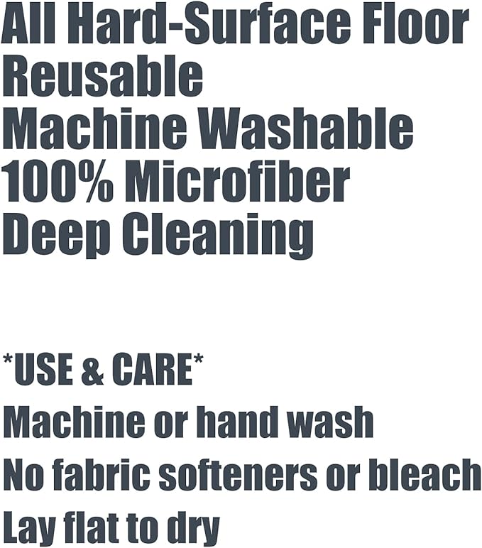 homsis 7 Pack Mop Replace Head for 2-Tank Spin Mop Compatible with Ocedar Rinse Clean - Mop Refills Made of Microfiber, Deep Cleaning Machine Washable and Easy-to-Replace