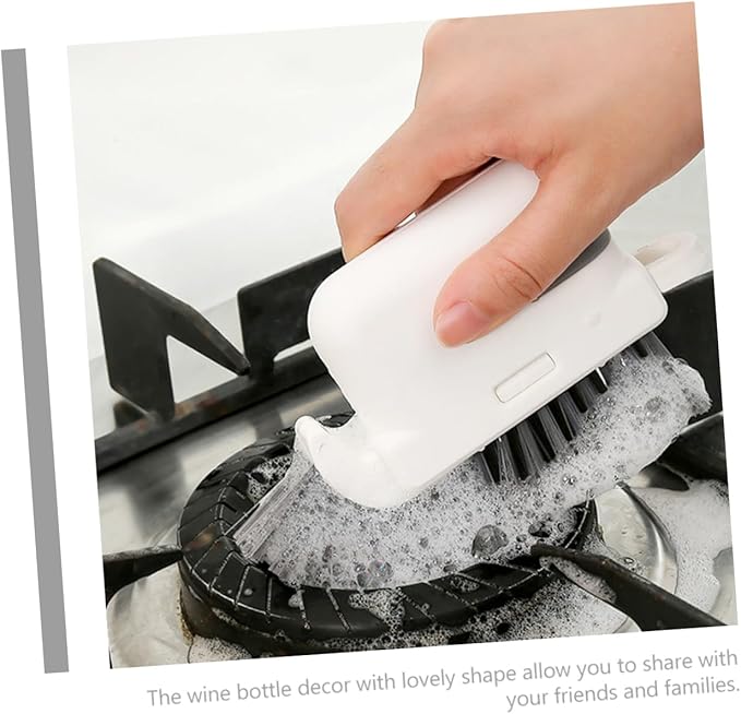 SHOWERORO Window Track Groove Cleaning Brush Tool for Home Use Removable Crevice Cleaner for Doors Sinks and Vents Versatile Cleaning