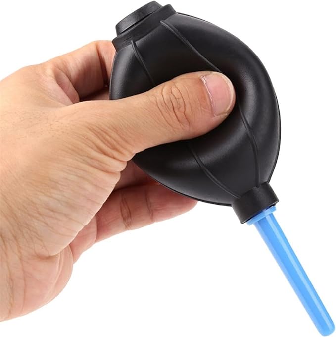 BAOFALI 2PCS Soft Rubber Alcohol Ink Air Blower Dust Chips Camera Cleaner Craft Arts Painting Drawing Ink Black Blower Pump Hand Held Tool