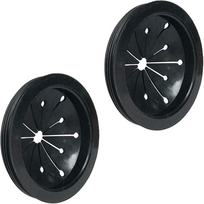 2 Pack Rubber Garbage Disposal Splash Guard Sink Baffle Disposal Replacement Waste Food Disposal Part for Whirlaway,for Waste King,for Sinkmaster and for GE Models