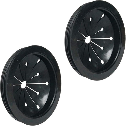 2 Pack Rubber Garbage Disposal Splash Guard Sink Baffle Disposal Replacement Waste Food Disposal Part for Whirlaway,for Waste King,for Sinkmaster and for GE Models