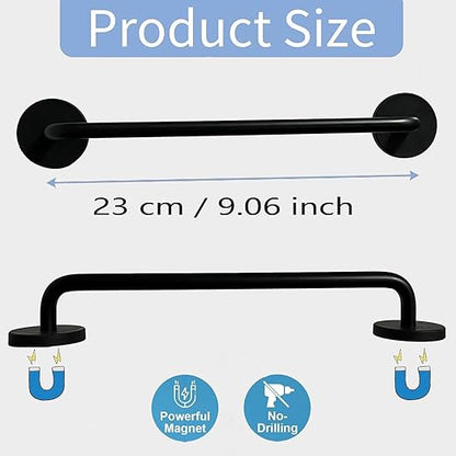 AUXPhome Under the Table Plastic Trash Bag Holder for Desk, Magnetic Grocery Bag Holder for RV,Camping, Picnics, Dorm Room Office etc - Very Suitable for Manual/Sewing use. - No Assembly, no Drilling