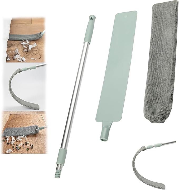 Bendable Dusting Wand Extendable Long Furniture Ceiling Car Cleaner Removable Handle Duster