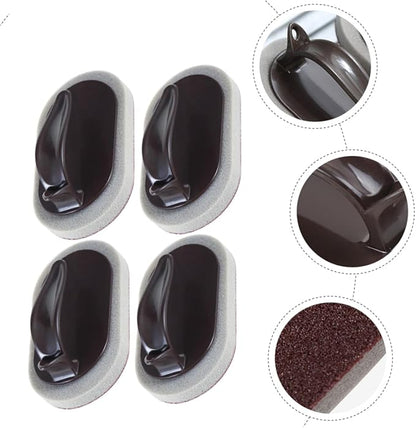 5pcs Nano Carborundum Sponge for Kitchen Cleaning Innovative Sponges Handle for Pot and Utensil Cleaning and Easy to Use