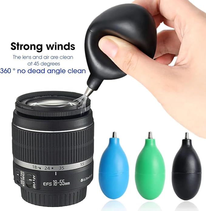 3pcs Bestgle Metal Tip Silicone Super Air Blower Blaster Pump Dust Cleaner, Mini Squeeze Ball Pump Bulb Blower for Digital SLR Lens Sensor LCD Screens Musical Instruments Keyboards Telescope Filter