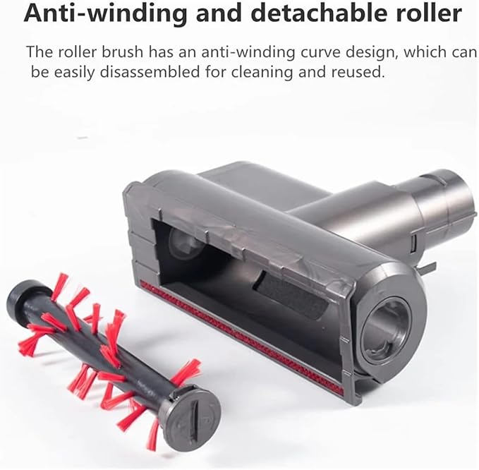 Compatible for Dyson ，V6 DC45 DC58 DC59 DC61 DC62 DC74 V7 V8 V10 V11 Cordless Vacuum Cleaner Bedding Brush Removal Head(V7)