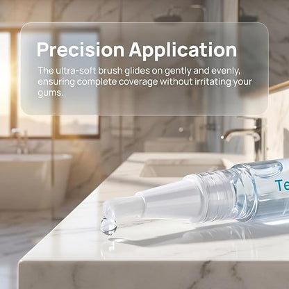 Teeth Whitening Pen - No-Sensitivity Professional Gel, Stain Remover for Brighter Whiter Teeth
