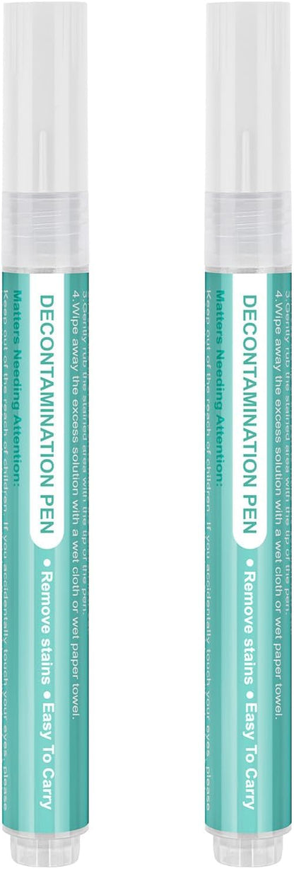 Portable Clothes Stain Removal Pen Stick Grease Stain Erase Scouring Textiles Decontamination