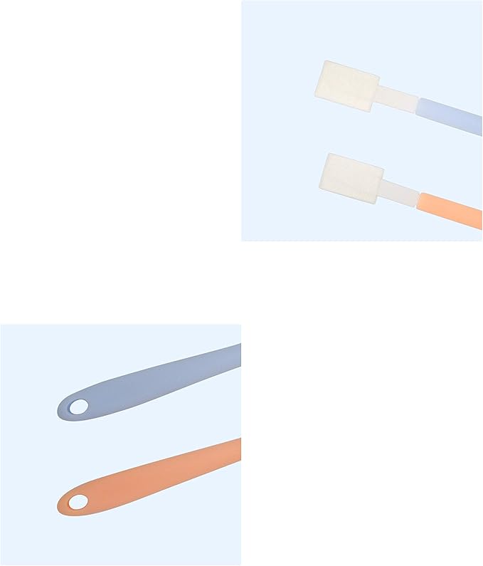 Disposable Toilet Brush Set Groove Cleaning Bursh Contains 2 Handles and 50 Toilet Brush Refill Heads Crevice Cleaning Brush Toilet Swab Toilet Scrubber Cleaning Brush Bathroom Toilet Cleaning Tools