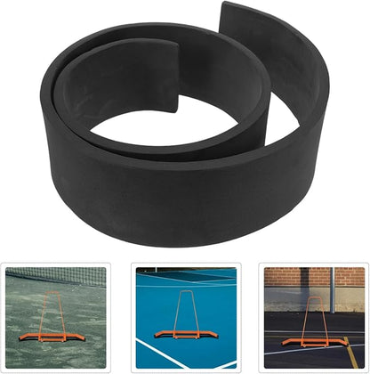 ibasenice High-Elastic Rubber Squeegee Strip Refill 59.05In for Tennis Court & Basketball Court Floor Cleaning Replacement Head Durable Sports Surface Maintenance