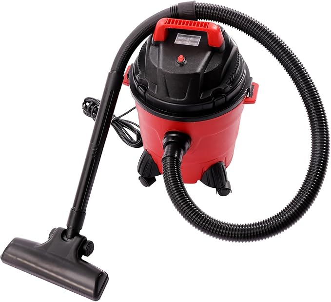 Wet/Dry Vacuum Cleaner, Portable Heavy-Duty Shop Vacuum 3 in 1 Function with Attachments for House, Heavy-Duty Portable Wet/Dry Vac Car Vacuum for Workshop, Jobsite, Garage and Home Cleaning