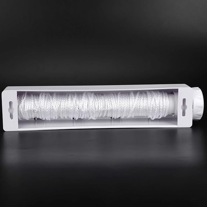 Retractable Clothesline Kit, Modern Simple Telescopic Retractable Clothesline Clothes Drying Rope Hanger Flexible Clothesline for Indoor Outdoor Kitchen Bathroom Balcony Supplies