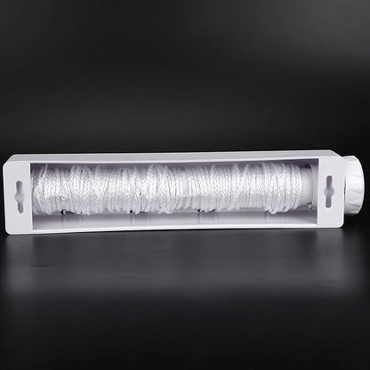 Retractable Clothesline Kit, Modern Simple Telescopic Retractable Clothesline Clothes Drying Rope Hanger Flexible Clothesline for Indoor Outdoor Kitchen Bathroom Balcony Supplies
