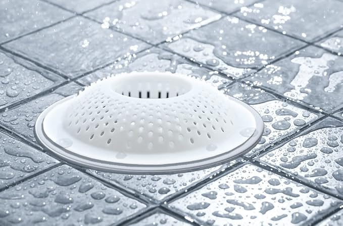 Evriholder Hairstopper 1pk, Plastic Drain Protector for Bathtubs & Showers, Pack of 1
