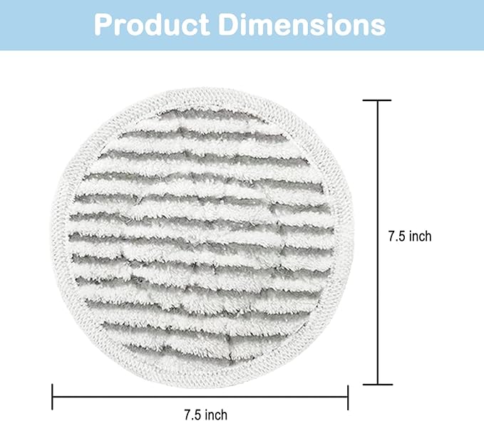 14 Pack S7001 Pads Replacement Steam Mop Pads for Shark S7001 S8201 S7201 S7000AMZ S8001 S7000 S7005 S7020 Series Steam Mop Pads,Steam & Scrub All-in-One Scrubbing Mop Pads,Compare Part #:XKITP7000