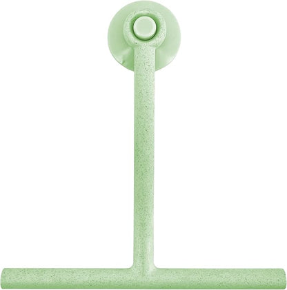 Splash Home Jasmine Eco-Friendly Shower Squeegee, Green