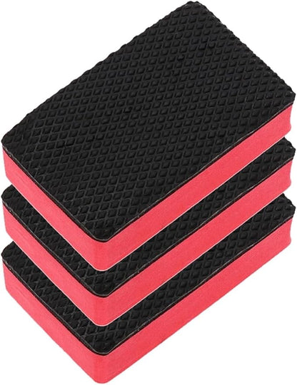 Car Magic Clay Bar Pad Decontamination Sponge Car Detailing Sponge Block Cleaning Smooth Eraser Wax Polish Pad Car Cleaning Tool(3Pcs)
