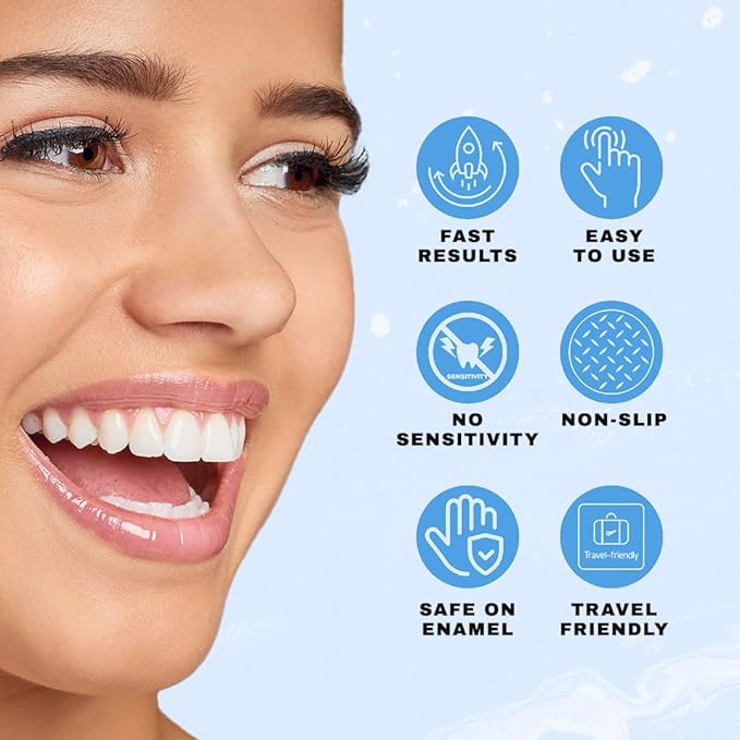 Teeth Whitening Pen 3 Pack, Teeth Stain Remover Pen for Coffee Wine Tea Soda, Enamel Safe Stain Repellant Pen for Teeth Whitening Without Sensitivity, Over 60 Applications, 2ml