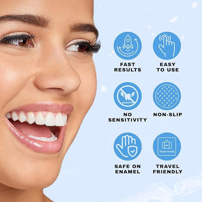 Teeth Whitening Pen 3 Pack, Teeth Stain Remover Pen for Coffee Wine Tea Soda, Enamel Safe Stain Repellant Pen for Teeth Whitening Without Sensitivity, Over 60 Applications, 2ml