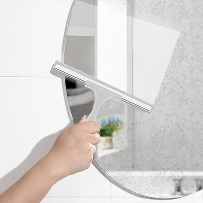 SetSail Shower Squeegee for Glass Doors All-Purpose Squeegee for Shower Glass Heavy Duty Window Squeegee with Hook for Tile, Sink, Mirror, Car Windshield Cleaning 10 Inches