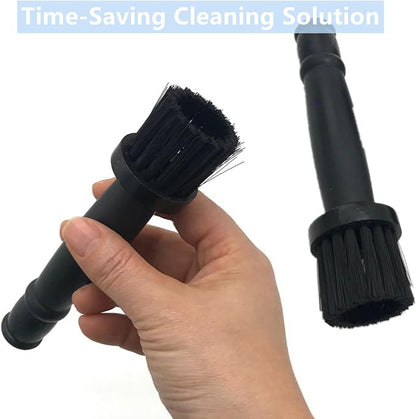 2 Packs Wheel Lug Nut Cleaning Brush Set for Chrome Closed End, Bulge & Acorn Lugnut Covers, Car Detailing Brushes for Wheel Rim Cleaning & Auto Maintenance