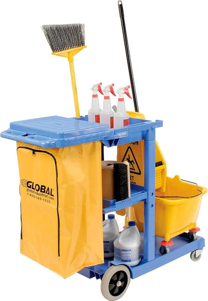 Global Industrial Replacement Vinyl Bag for Janitorial Cart