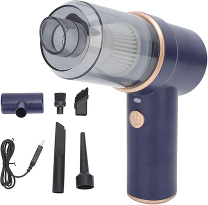 Estink Mini Handheld Vacuum Cleaner, Car Air Duster 120W 8000Pa DC7.4V Mini Cordless Vacuum Cleaner Home Office Handheld Cleaning Duster for Car Home Office Desktop Computer Cleaning