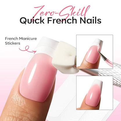 modelones Pat Paint Gel Nail Polish, 1 Jar Soak Off UV Patting Gel Polish Pigmented Colors for Ombre & Gradient & Blush Blooming & French Tip Nail Art, White