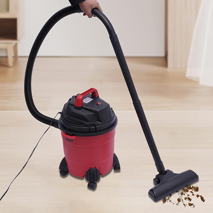 4Gal Shop Vacuum Wet and Dry 1000W, Small Vacuum Cleaner w/Filter, Portable 3-in-1 Function for Garage, Car & Workshop