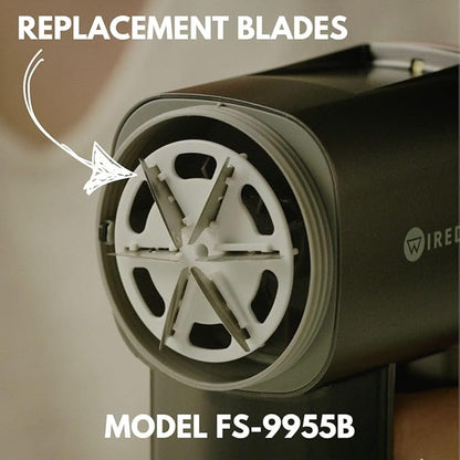 Replacement Blades for WiredLux Electric Lint Remover (Size 1)