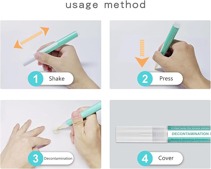 Portable Decontamination Pen Oil Stain Brush Rub Wipe Fabric Cloth Remover Laundry Liquid Powerful No Water Handheld Rub
