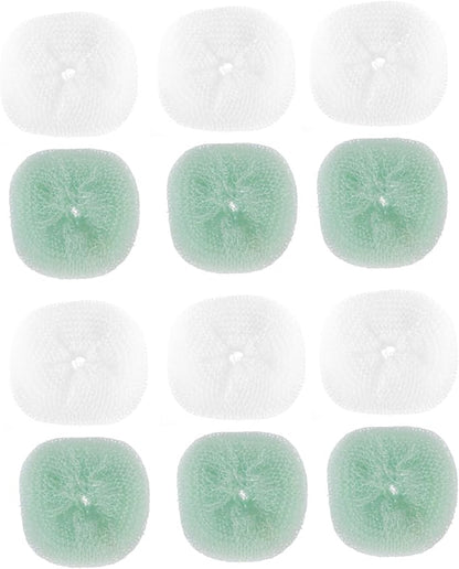 VALICLUD 1set Scouring Balls for Kitchen Cleaning High Performance Cookware Scrubber Balls Durable Dish Washing Scrubbers Lightweight Portable for Home Outdoor Use 12pcs