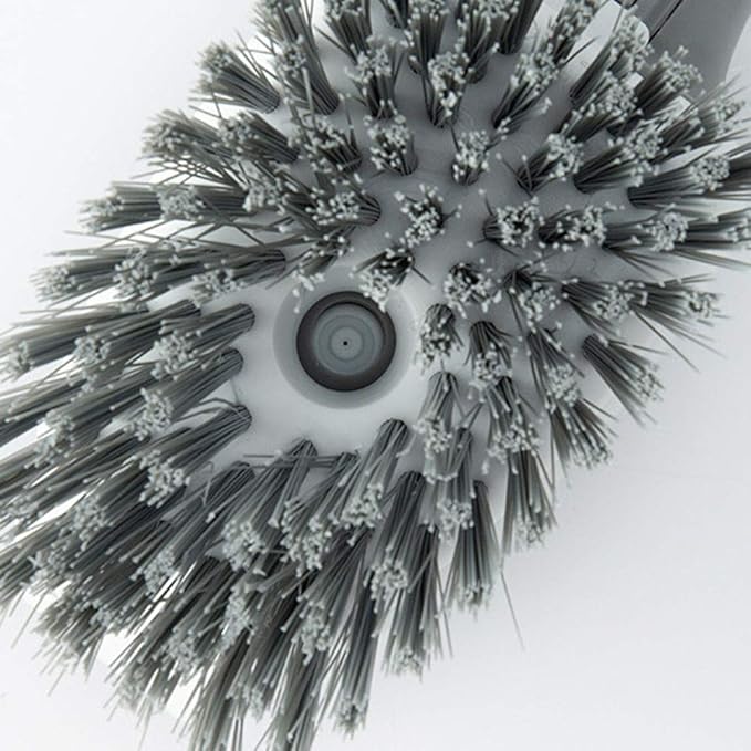 Yosoo Automatic Soap Dispensing Brush, Professional Anti Skid Handle, Easy to Use, with Pot Brush for Sink Kitchen (2)