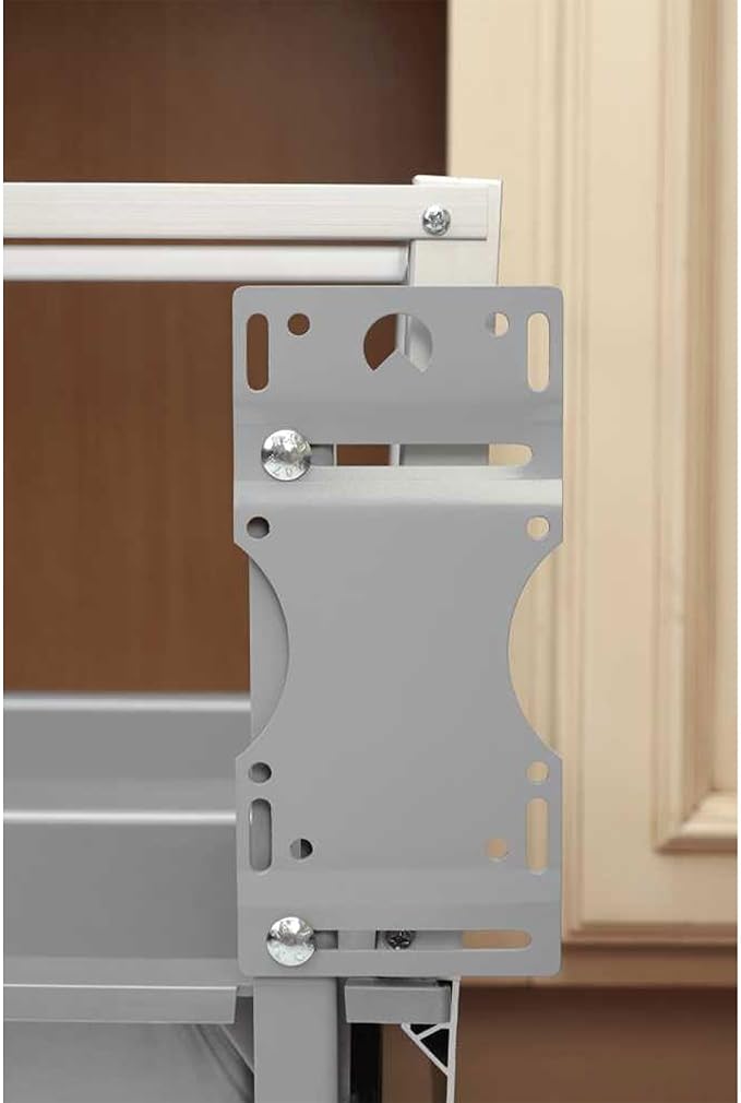 Rev-A-Shelf Double 35 Qt Pullout Trash Can with Soft Close for Base Kitchen Cabinets, Min Opening Width of 14.5", Silver, 5149-18DM-217