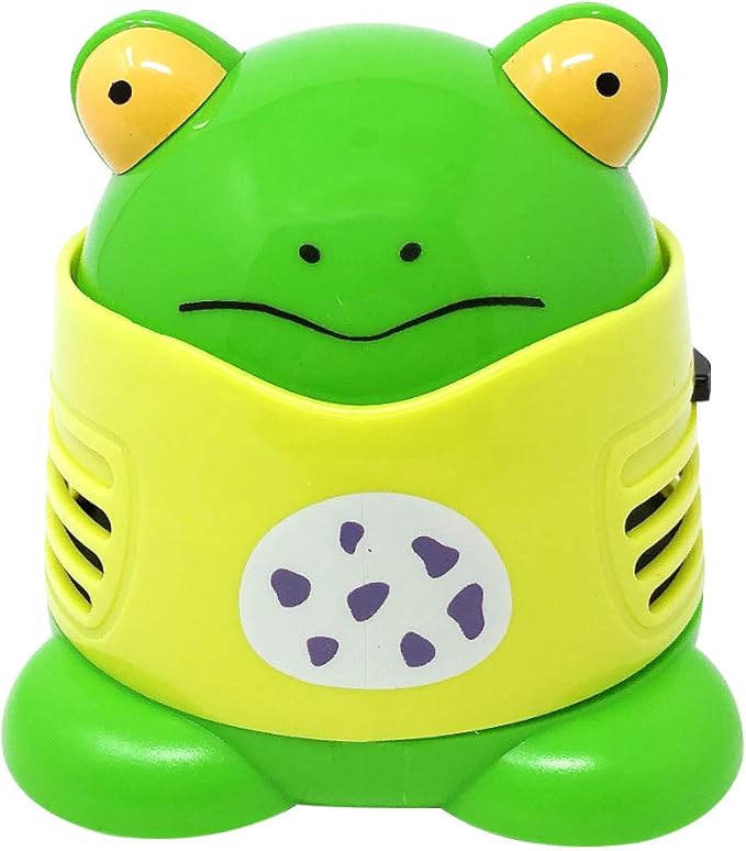 allydrew Cute Portable Mini Vacuum Cleaner for Home and Office, Frog