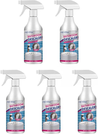SakerPlus Stubborn Stains Cleaner - Advanced Foam Cleaner for Bathroom and Kitchen Surfaces, Removes Tough Stains Without Scrubbing, Safe for Tiles, Toilets, and Glass (5)