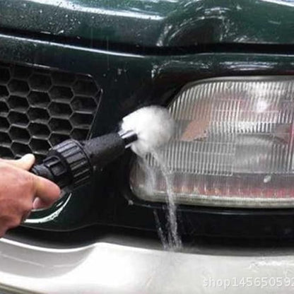 Vehicle Wash Tools Wheel Tire for Detailing Cleaning Brush Water-Powered Brush Multipurpose Cleaning Tools Motorcycle Bicycle Car Interior Exterior Cleaning Brush Kit