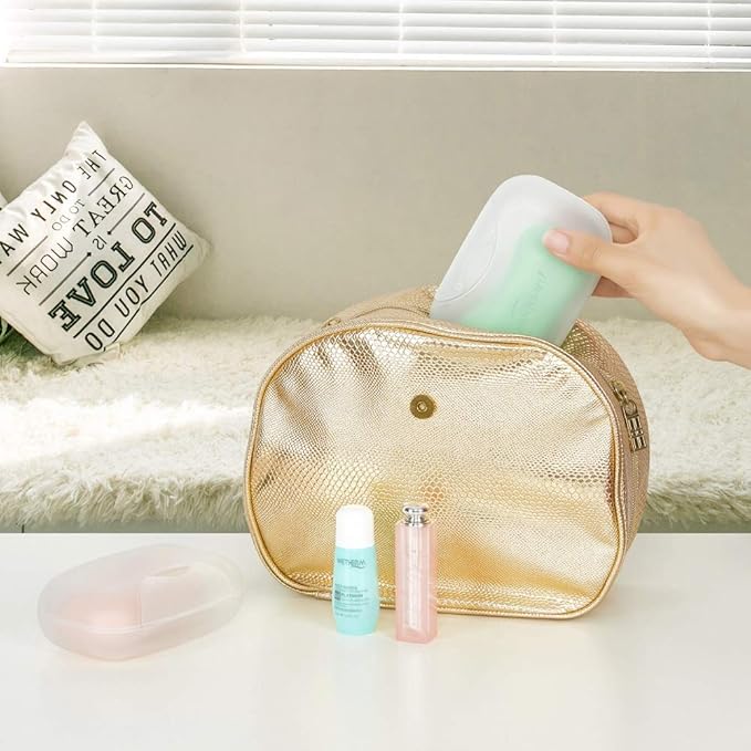 Travel Soap Holder Bar Soap Dish Shower Soap Saver Case Container Box for Bathroom Camping Gym Vonpri (Clear Without Bag)