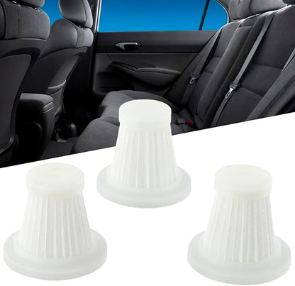 Washable HEPA Filters Vacuum Filter Replacement For Handheld Car & Cordless Desk for MINI Vacuum Cleaners(3 PACK)