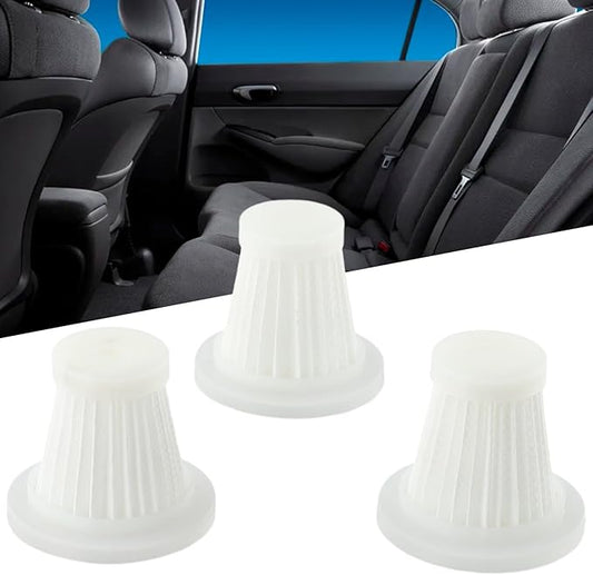 Washable HEPA Filters Vacuum Filter Replacement For Handheld Car & Cordless Desk for MINI Vacuum Cleaners(3 PACK)